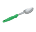 Thumbnail image #1 for Vollrath Ergo Grip™ Heavy-Duty Perforated Serving Spoon, 13-13/16 Inch, Green Nylon Handle