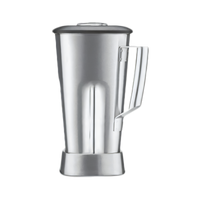Waring Xtreme MX Series 64 oz Stainless Steel Blender Container with Lid and Blade