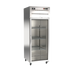 Thumbnail image #1 for Omcan 21.5 Cu. Ft. One-Section Top-Mount Reach-In Refrigerator with Glass Door
