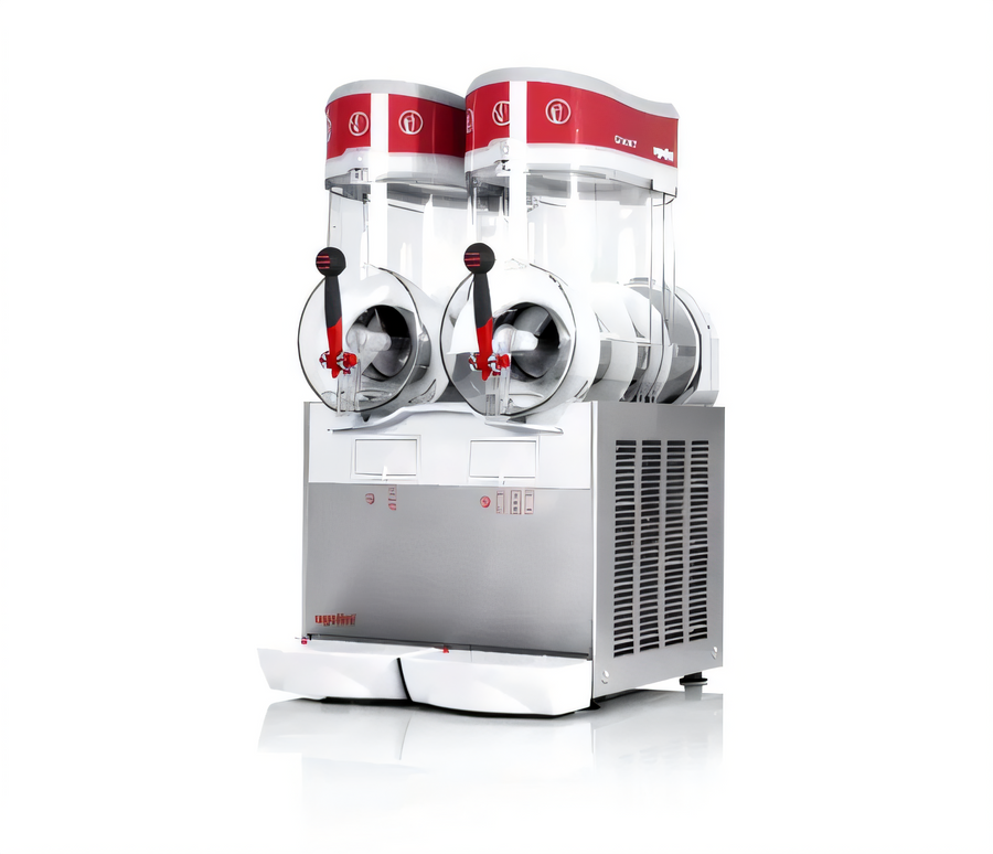 Product image #1 for Trento Giant Countertop Refrigerated Double-Bowl Granita Dispenser