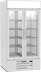 Thumbnail image #1 for Beverage-Air MarketMax Two-Section Reach-In Glass Door Freezer Merchandiser, White, Bottom-Mount, 35.08 Cu. Ft.