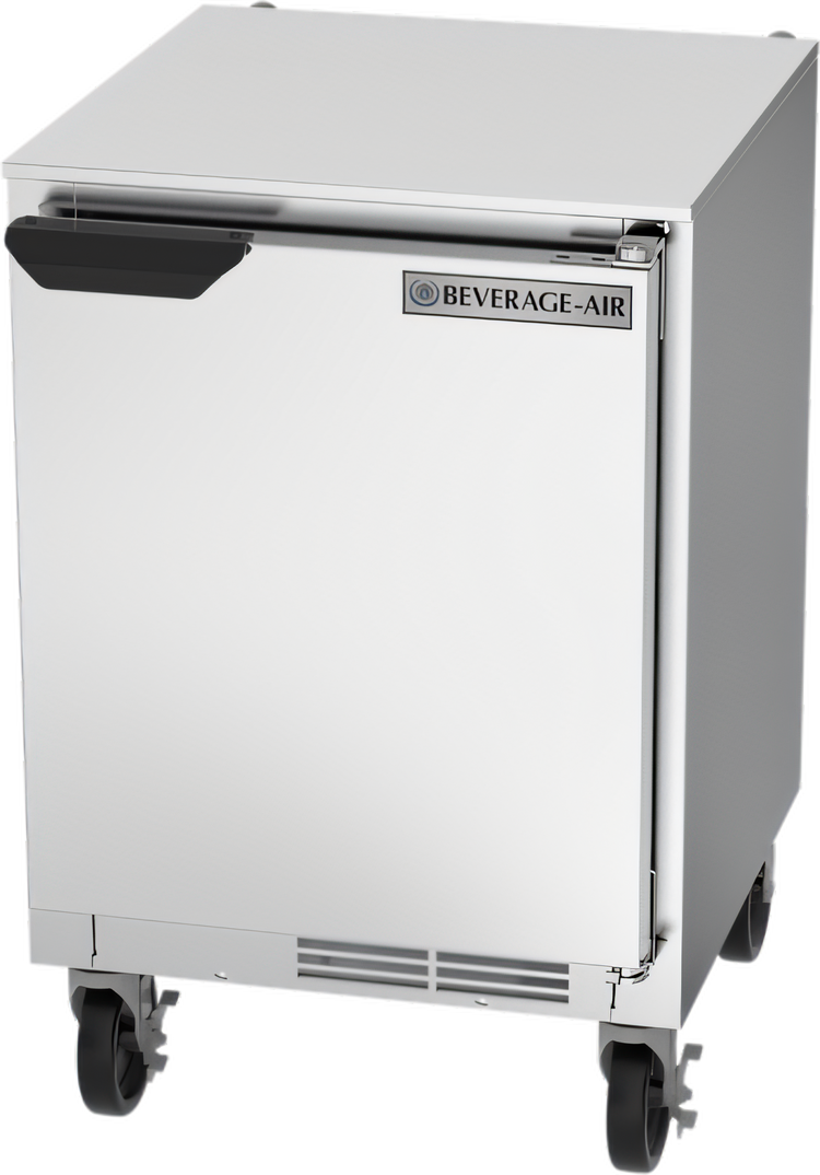 Product image #1 for Beverage-Air UCR20HC 20-Inch Shallow-Depth Undercounter Refrigerator, 2.25 Cu. Ft., Solid Door