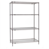 Metro Super Erecta Stationary Starter Wire Shelving Unit, 48