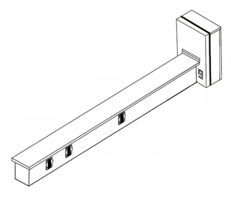 Product image #1 for Dinex Electric Raceway for Conveyor Systems, 18 ft.