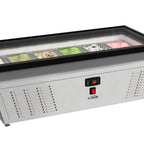 Thumbnail image #2 for Koolmore KM-CGD-6P45 45-Inch Countertop 6-Pan Ice Cream Display Freezer with Double-Tempered Glass and Digital Controls