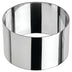 Thumbnail image #1 for Winco Round Stainless Steel Pastry Mold, 3 Inch Diameter x 1-3/4 Inch High, Mirror Finish