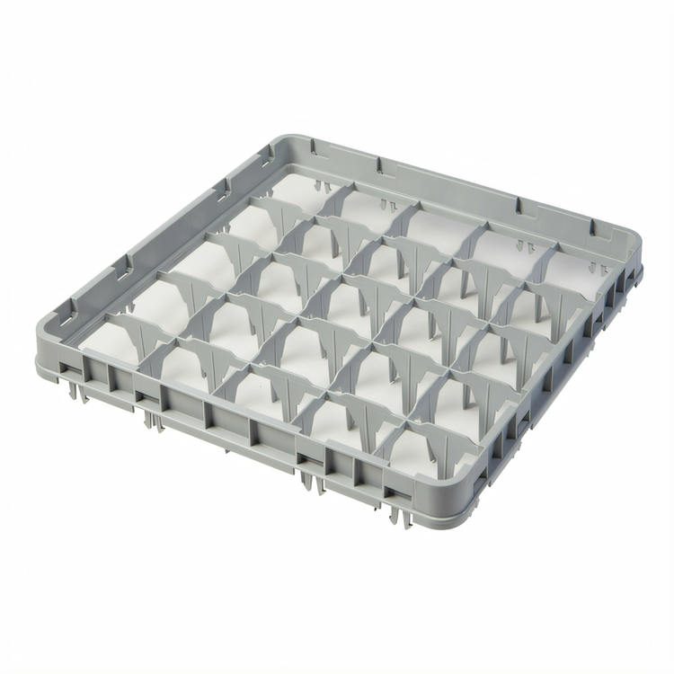 Product image #2 for Cambro Camrack® Full Size 25-Compartment Full Drop Dish & Glass Rack Extender