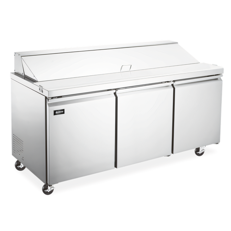 Product image #1 for 71-Inch Mega Top 3-Section Refrigerated Sandwich/Salad Prep Table