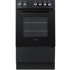Thumbnail image #1 for Summit Commercial Summit Appliance REXT20BL 20-Inch Black Smooth-Top Electric Convection Range, 1.87 Cu. Ft. Oven