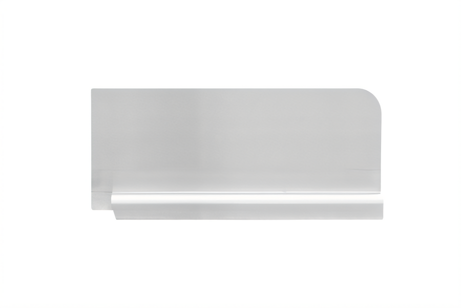 Product image #1 for Omcan USA Right-Side Sink Splash Guard for 20 x 20 Inch Pot Sinks, 18 Gauge 304 Stainless Steel