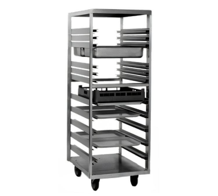 Product image #1 for Panco Universal Mobile Front-Loading Pan Rack with 13 Universal Angle Slides
