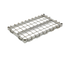 Thumbnail image #1 for 60-Inch x 24-Inch Stainless Steel Dunnage Shelf with Removable Wire Mat Assembly