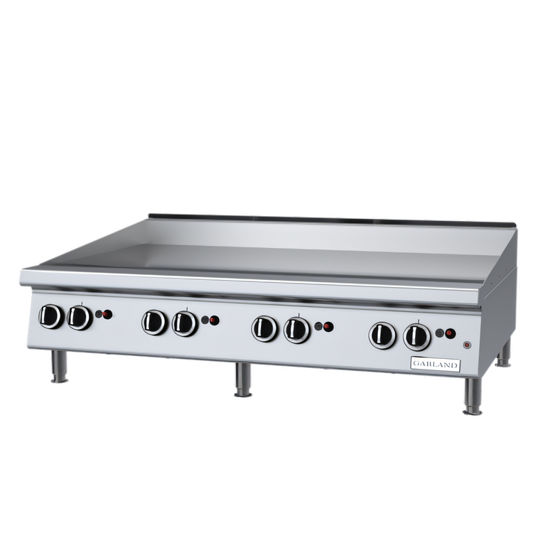 Product image #1 for Garland Signature Heavy-Duty Countertop Gas Griddle, 47-1/4" W x 23" D Smooth Steel Plate, Thermostatic Control