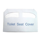 Thumbnail image #1 for Winco TSC-250 Half-Fold Paper Toilet Seat Covers, 250 per Bag Case of 20