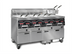 Thumbnail image #1 for Henny Penny Evolution Elite 4-Well Gas Open Fryer with 30 lb. Vat Capacity, iControl and Smart Filter Express