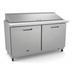 Thumbnail image #1 for Kelvinator Commercial 61-Inch 2-Section Mega Top Refrigerated Sandwich/Salad Prep Table, 24 1/6-Pan Capacity