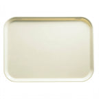 Thumbnail image #2 for Cambro Camtray® 915538 Rectangular Fiberglass Cafeteria Tray, 8-3/4 x 15 Inches, Cottage White Case of 12