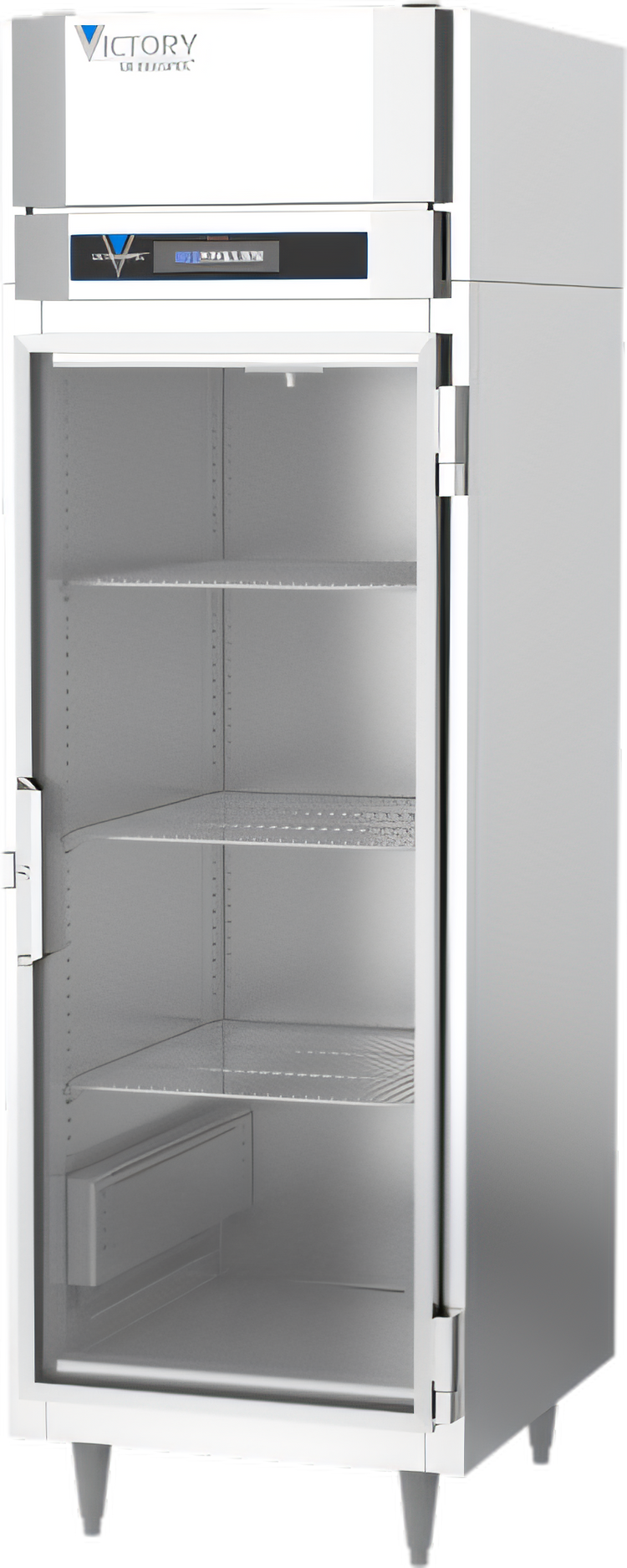 Product image #1 for Victory UltraSpec™ 21.5 Cu. Ft. One-Section Reach-In Heated Holding Cabinet with Glass Door