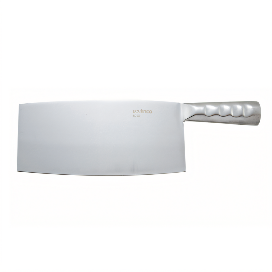 Product image #1 for Winco 8-1/4-Inch Chinese Cleaver with Stainless Steel Blade and Steel Handle