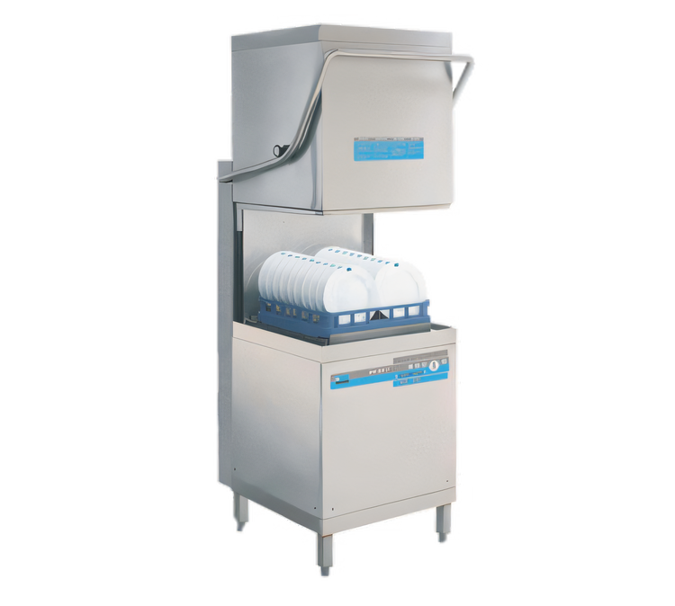 Product image #1 for MEIKO Point 2 Series DV 80.2 Hot Water Sanitizing Door-Type Dishwasher with Built-In Booster, 61 Racks/Hour