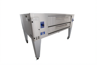 Bakers Pride Super Deck Series Y-800BL Gas Single Deck Pizza Deck Oven, 66 x 44 Inch Deck