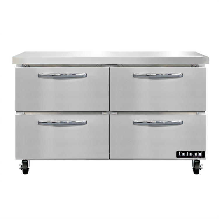 Product image #1 for Continental Refrigerator SWF48N-D 48" Two-Section Work Top Freezer with Drawers