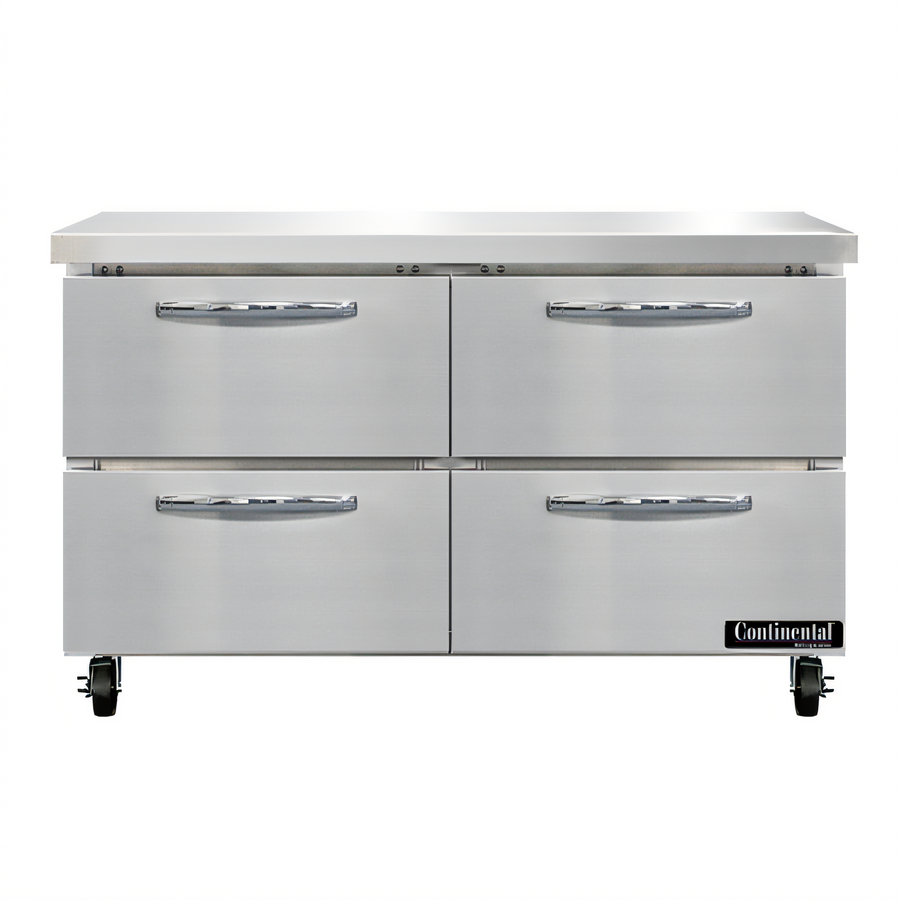 Product image #1 for Continental Refrigerator SWF48N-D 48" Two-Section Work Top Freezer with Drawers