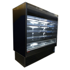 Thumbnail image #1 for Howard-McCray 35E Series SC-OD35E-4-B-LED Dairy Open Merchandiser, 51-Inch, Self-Contained, 4-Tier LED Shelves, Black