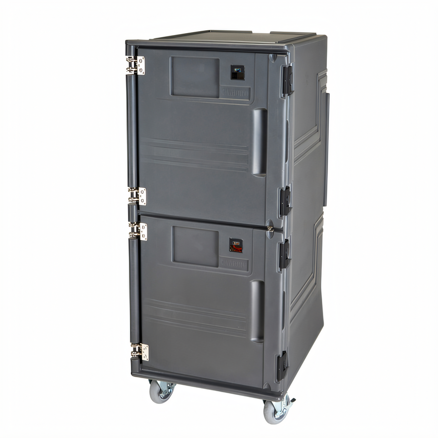 Product image #1 for Cambro Pro Cart Ultra Electric Top-Heated Two-Compartment Hot Food Pan Carrier