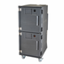Thumbnail image #1 for Cambro Pro Cart Ultra Electric Top-Heated Two-Compartment Hot Food Pan Carrier