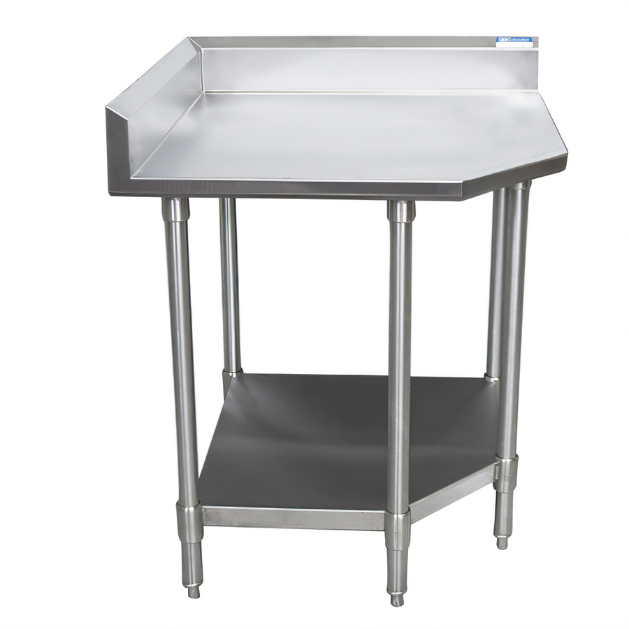 Product image #1 for BK Resources CVTCR5-3030 Stainless Steel Prep Tables