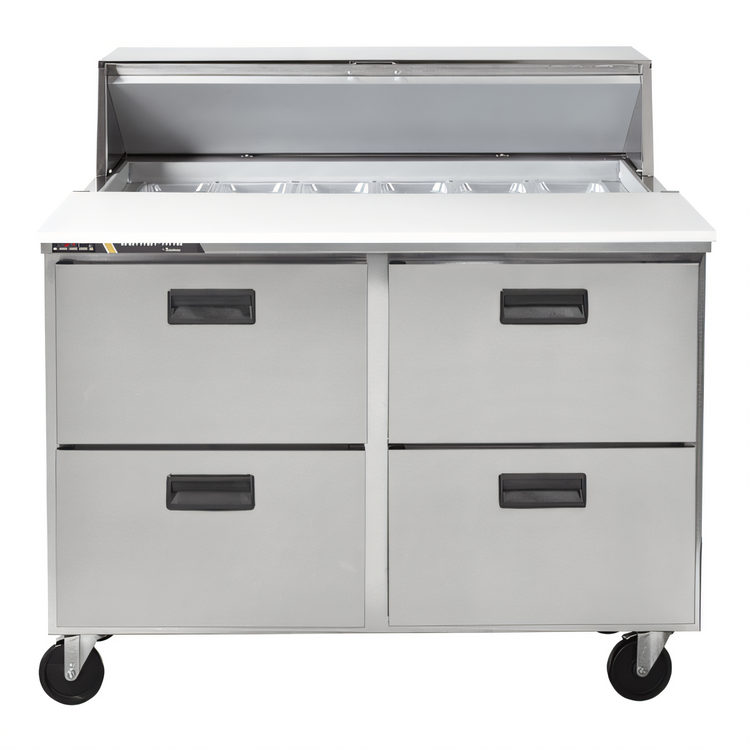 Product image #1 for Centerline by Traulsen 48-Inch Mega Top Drawer Prep Table Refrigerator with 4 Drawers