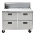 Thumbnail image #1 for Centerline by Traulsen 48-Inch Mega Top Drawer Prep Table Refrigerator with 4 Drawers