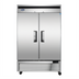 Thumbnail image #1 for Atosa Two-Section Reach-In Refrigerator, 46.77 Cu. Ft., Bottom-Mount Self-Contained, Solid Hinged Doors