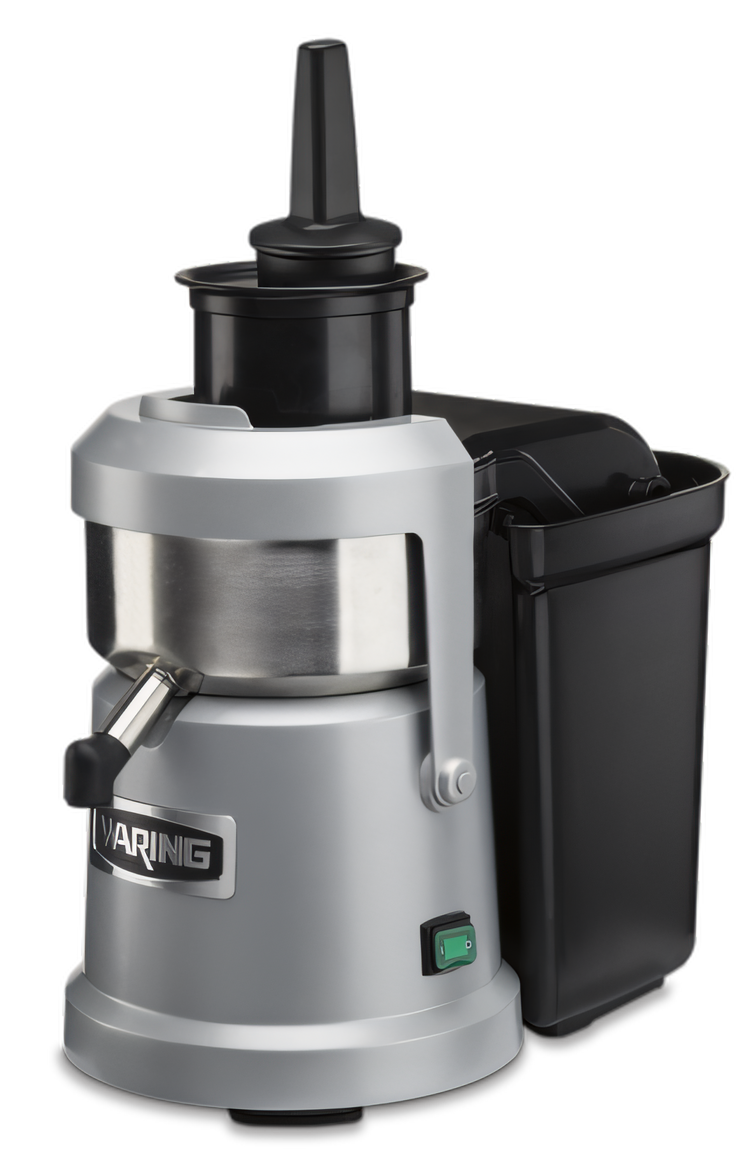 Product image #1 for Waring Heavy-Duty Commercial Juice Extractor with Continuous Pulp Ejection, 1.2 HP, 120V