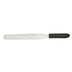 Thumbnail image #1 for Winco 10 Inch Bakery Spatula with Black Polypropylene Handle and Stainless Steel Blade