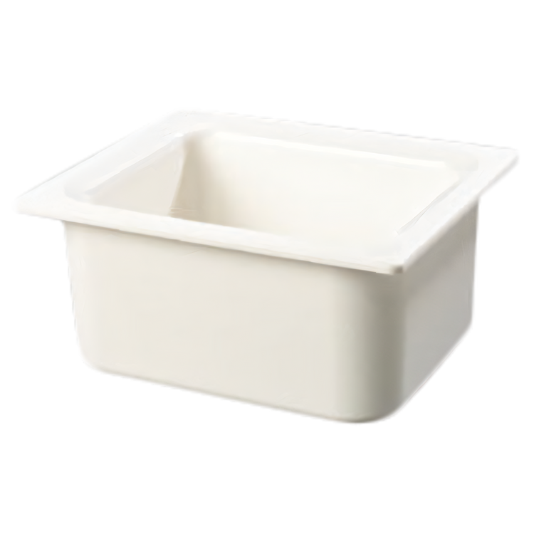 Product image #1 for Coldmaster 1/2-Size 6-Inch Deep Chilled Food Pan, White ABS Plastic