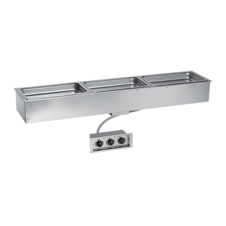 Product image #1 for Alto-Shaam Halo Heat Insulated Drop-In Electric Hot Food Well, 3 Full-Size Pan Capacity