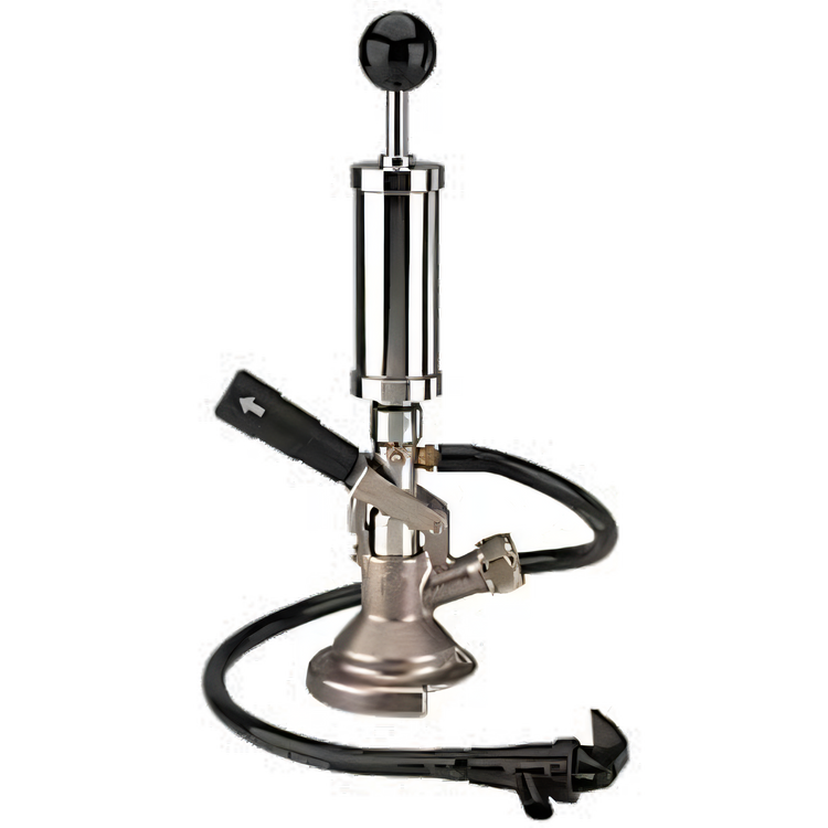 Product image #1 for A-System Import Party Pump with Integrated Pressure Relief Valve and Chrome-Plated Pump