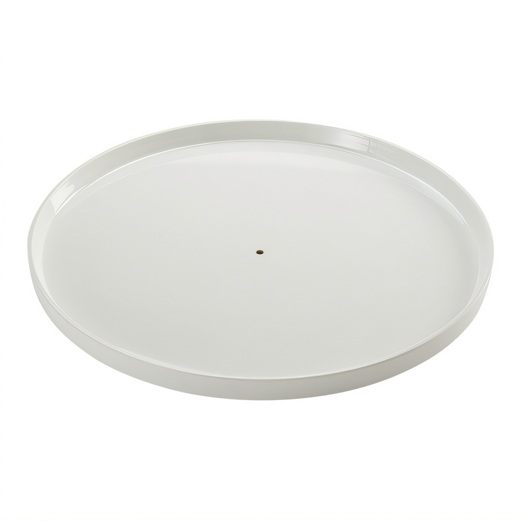 Product image #1 for American Metalcraft Lift Collection White Melamine Round Plate, 15-7/8 Inch