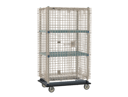 Product image #1 for MetroMax Q Mobile Security Cage with 2 Intermediate Shelves