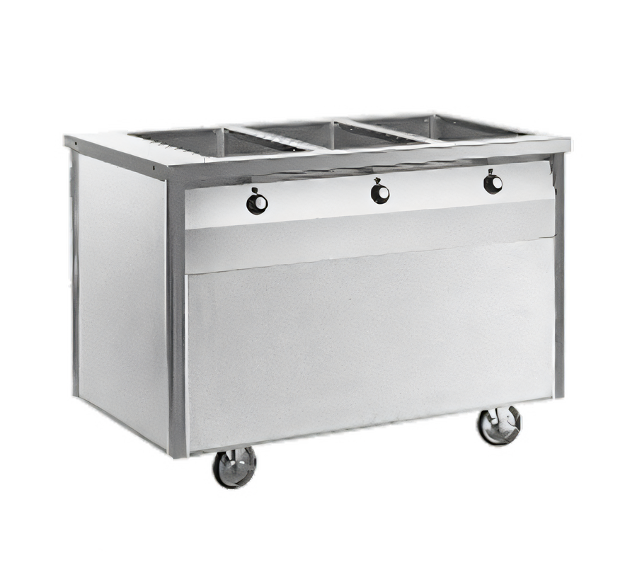 Product image #1 for Randell Custom & Serving 72-Inch Electric Mobile Modular Hot Food Table with 5 Sealed Wells