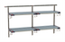 Thumbnail image #1 for Metro SmartWall Life Double-Wide Two-Tier Wall-Mounted Shelving Starter Kit with 4 MetroMax 4 Polymer Shelves