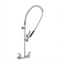 Thumbnail image #1 for EverSteel 8-Inch Adjustable Centers Wall-Mount Pre-Rinse Unit with 44-Inch Hose and 1.15 GPM Spray Valve