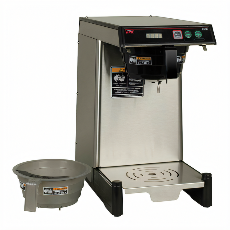 Product image #1 for BUNN SmartWAVE Low Profile Wide Base Automatic Fill Coffee/Tea Brewer