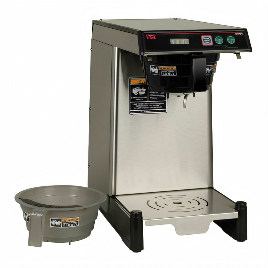 Product image #1 for BUNN SmartWAVE Low Profile Wide Base Automatic Fill Coffee/Tea Brewer