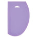 Thumbnail image #1 for Winco Allergen-Free Purple Plastic Dough Scraper, 7-1/2 x 4-3/4 Inches, 6-Pack