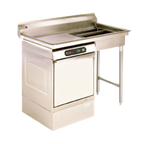 Thumbnail image #1 for Eagle Group UDT-4L-16/3 Undercounter Soiled Dish Table, Left-Side Dishwasher, 48-Inch Stainless Steel, Right Sink, 8-Inch Backsplash