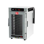 Thumbnail image #1 for Metro HotBlox™ HBCN8-DCPS-CT Pass-Thru Countertop Insulated Holding Cabinet, 8-Pan, Digital Touchscreen, Clear Front/Solid Rear Doors