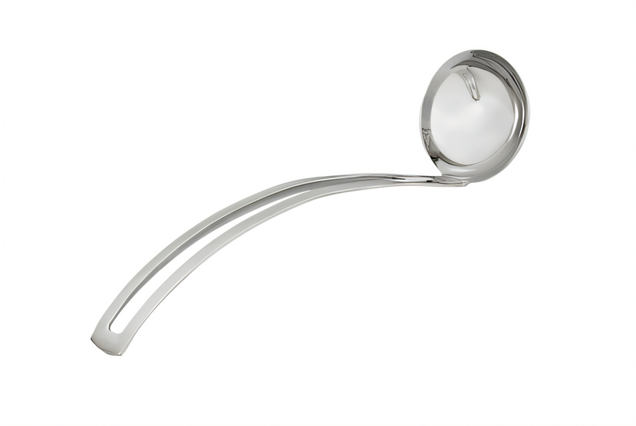 Product image #1 for Miramar Contemporary Style Stainless Steel Serving Ladle, 2 oz